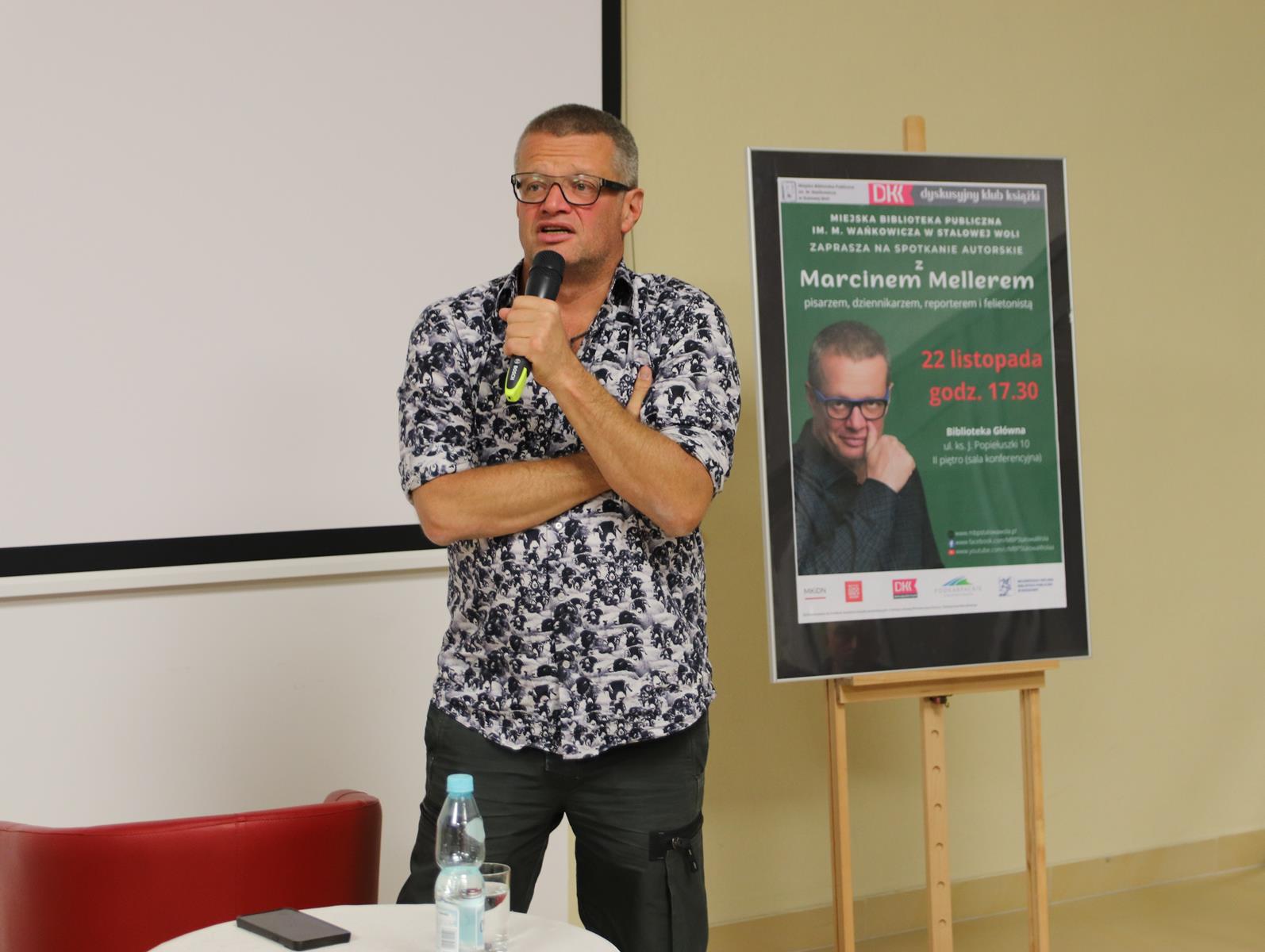 Spotkanie autorskie z Marcinem Mellerem w ramach DKK