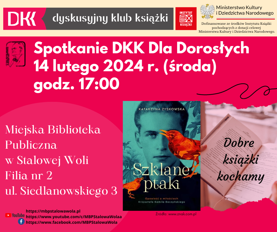 DKK: Zyskowska Katarzyna – Szklane ptaki   