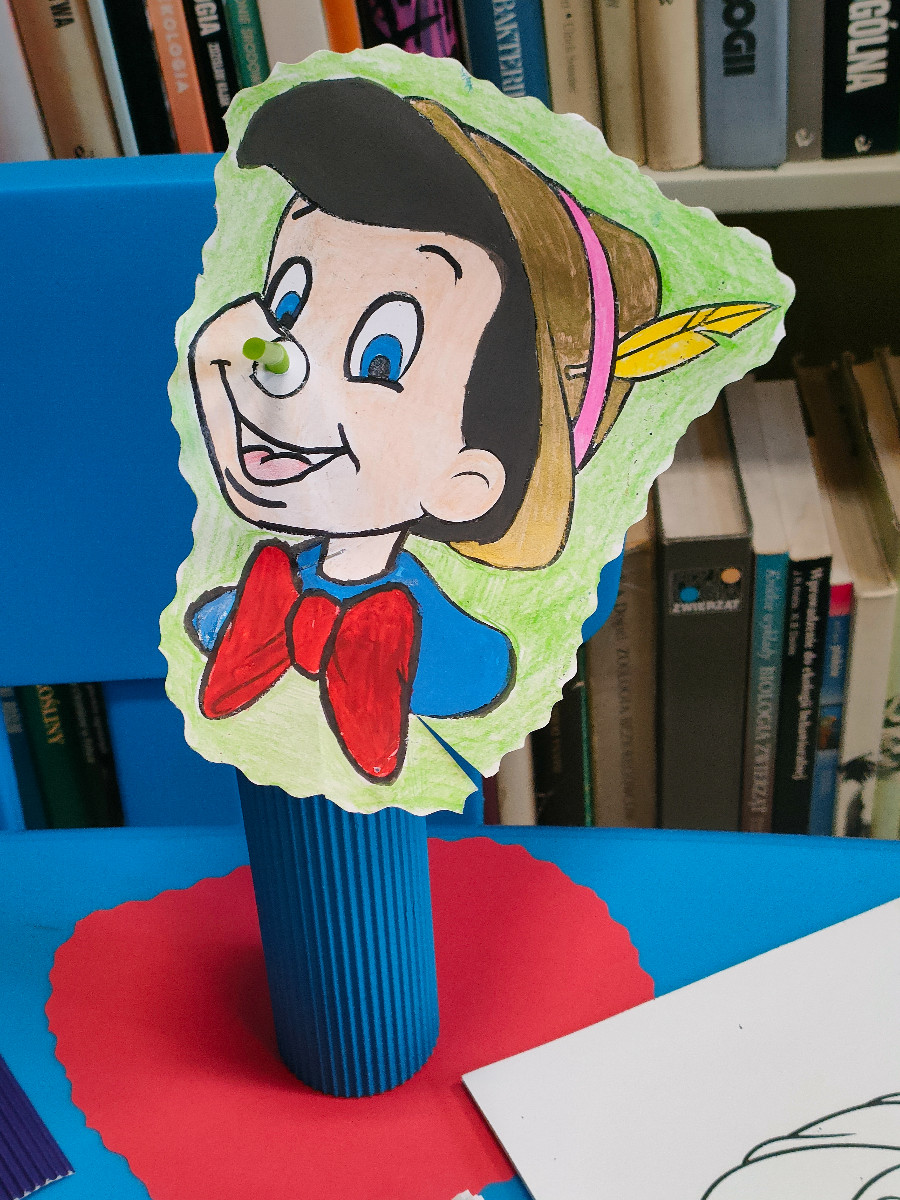 Czytanie na dywanie w Filii nr 3: Pinokio