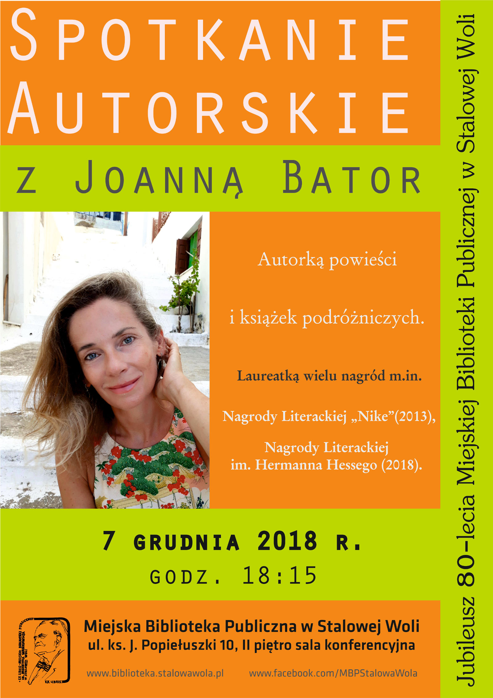 Spotkanie z Joanną Bator