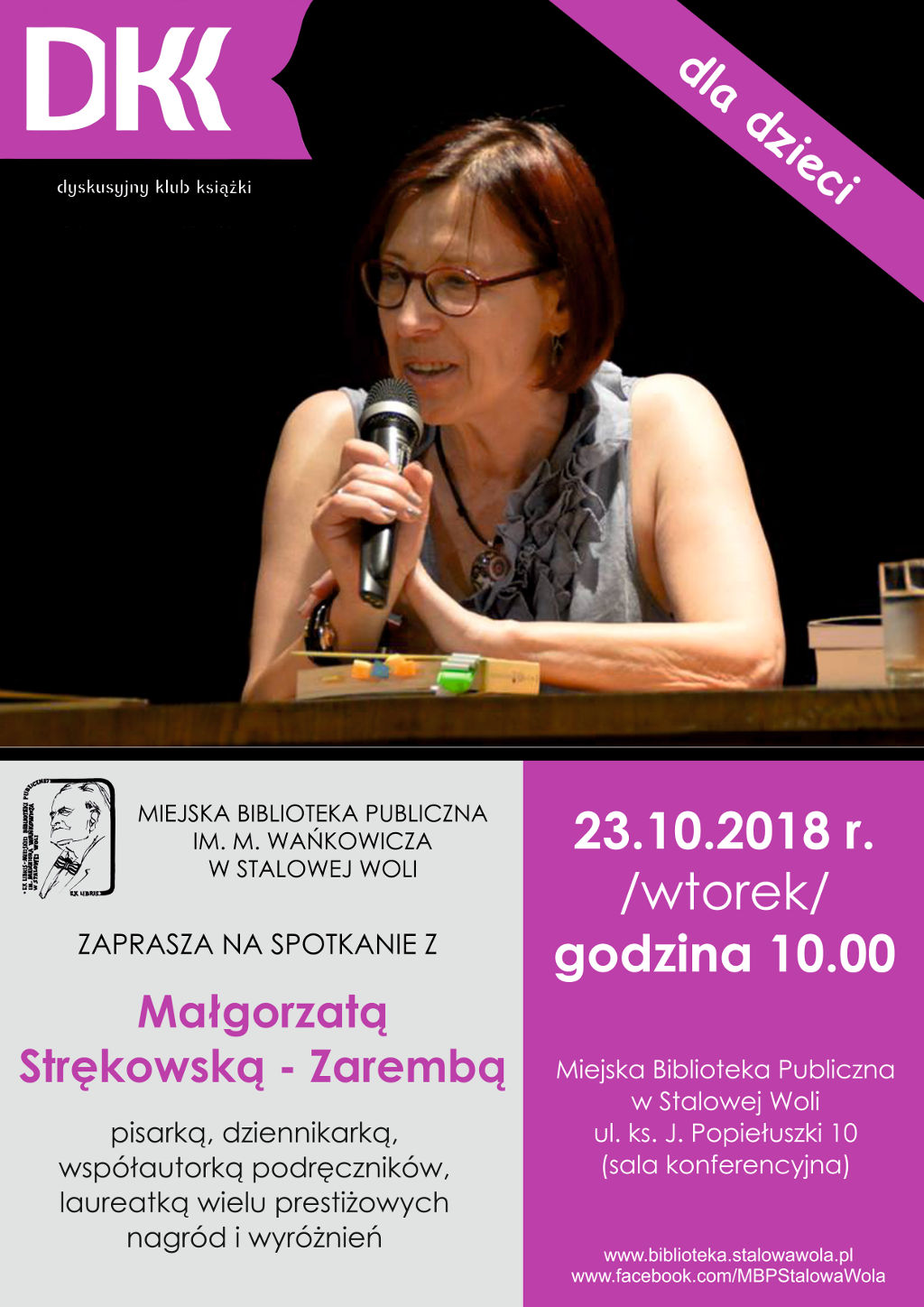 Małgorzata Strękowska – Zaremba w MBP