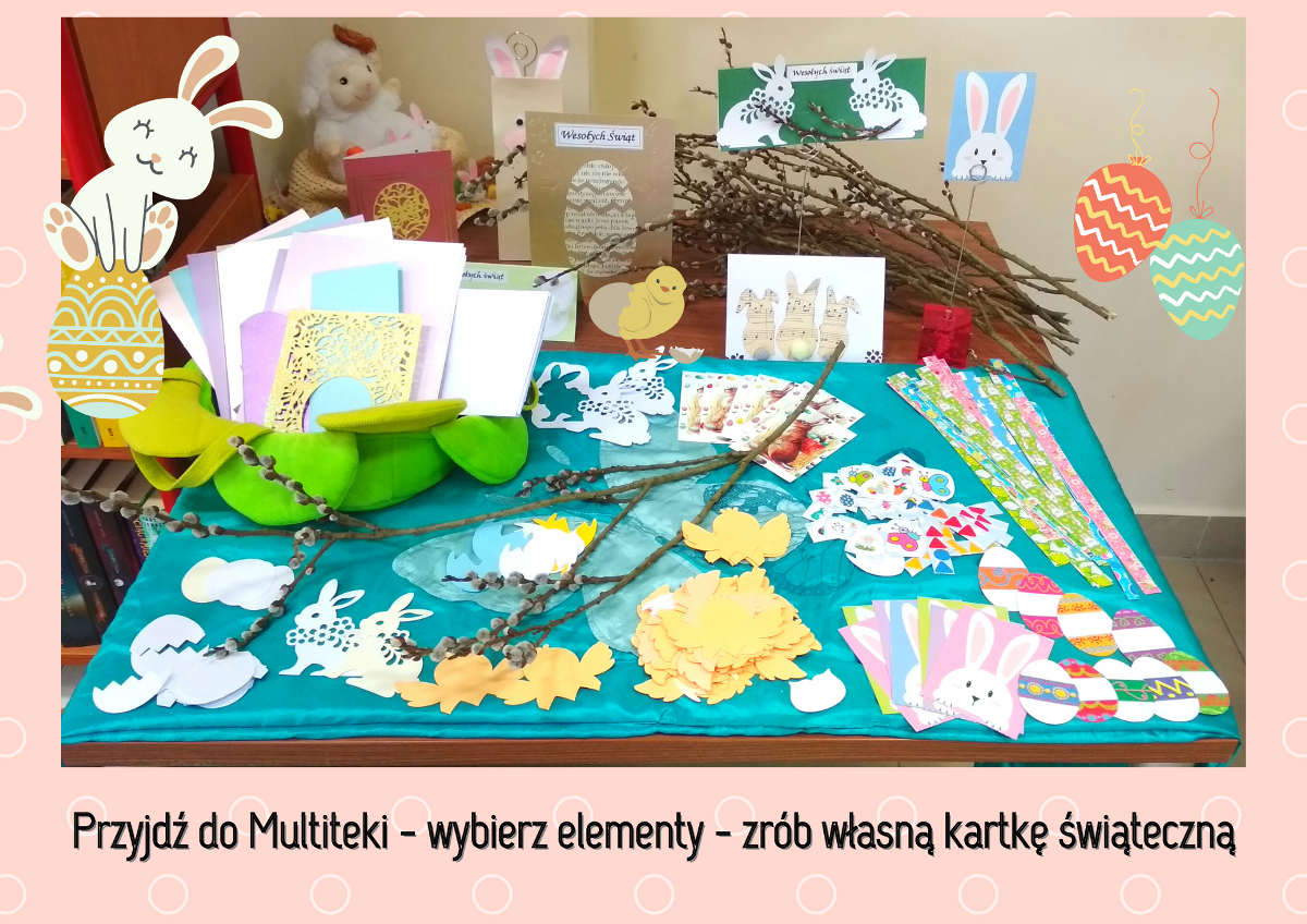 Przyjdź do Multiteki – otrzymasz materiały na kartkę świąteczną