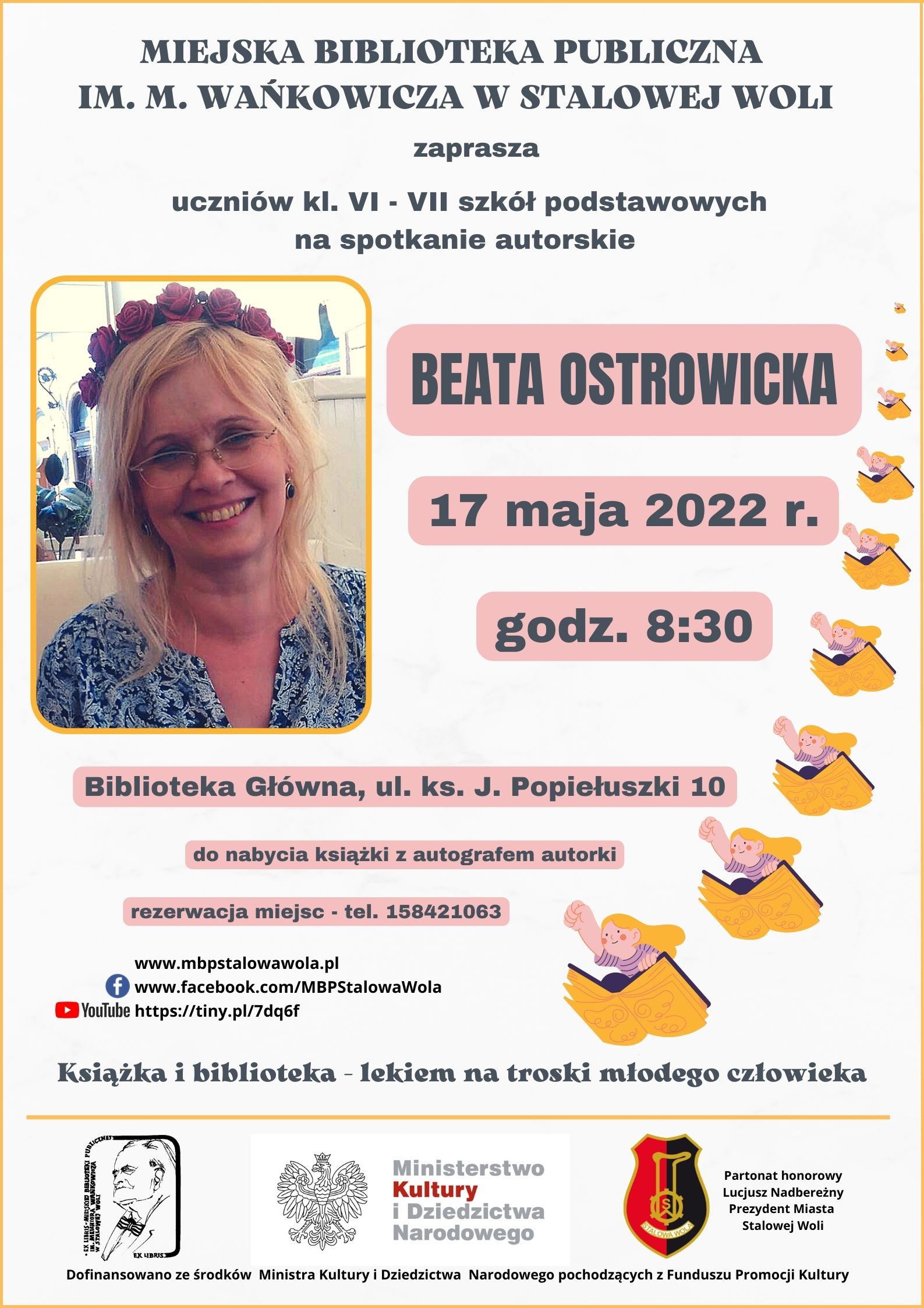 O książkach z Beatą Ostrowicką 