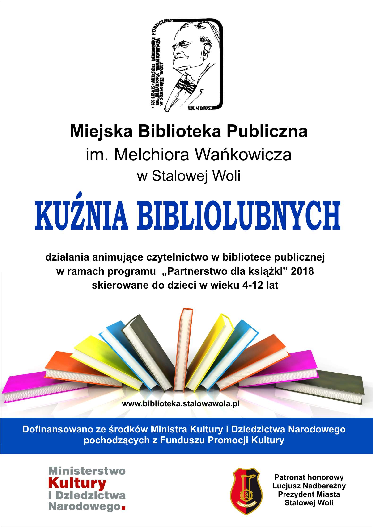 MBP w Stalowej Woli otrzymała dotację MKiDN na realizację projektu Kuźnia bibliolubnych